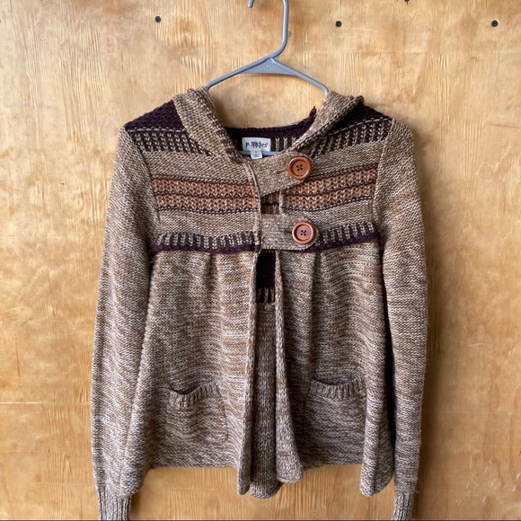 In Stitches Wool Blend Natural Cardigan - Picture 7 of 9